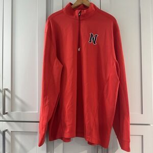 Cutter & Buck Nashville Sounds Red Quarter Zip XXL Performance Golf‎ Pullover